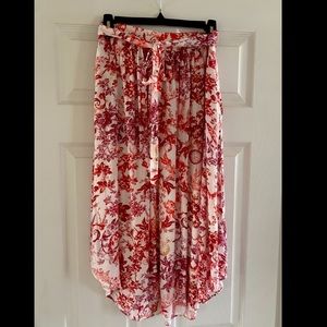 Anthropologie MAEVE Floral Skirt